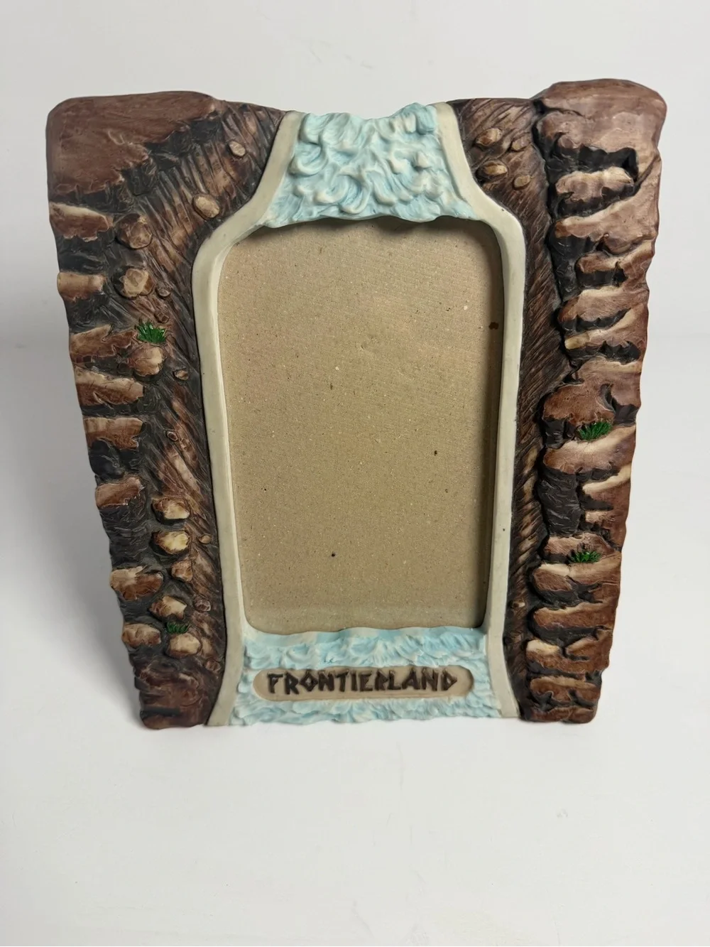 Vintage Disney Parks Splash Mountain Frontierland 3D Resin Picture Frame